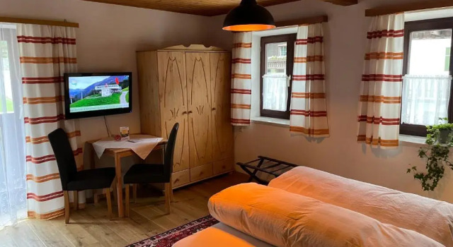 Номер Deluxe Gästehaus Zugspitzblick
