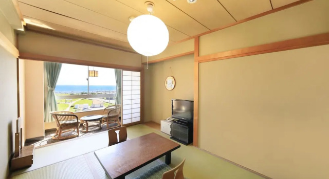 Номер Standard с видом на океан Boso Shirahama Umisato Hotel