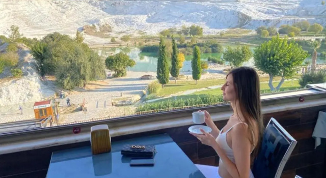 Двухместный номер Standard с балконом Pamukkale Sahin Hotel