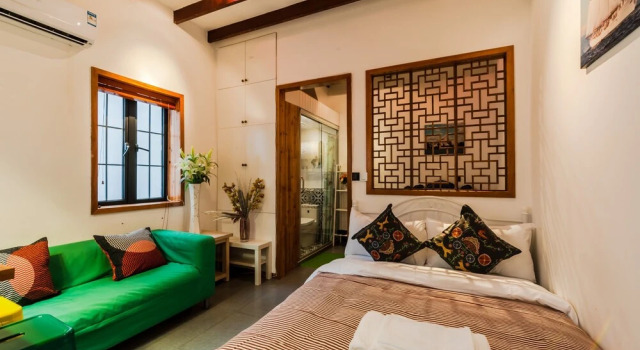 Люкс Qiyu Homestay - West Nanjing Road Branch