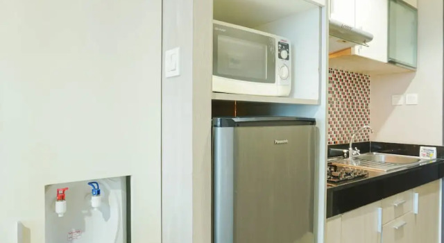 Студия Fully Furnished With Cozy Studio Gp Plaza Apartment