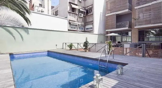 Apartment Barcelona Rentals - Gracia Pool Apartments Center, Забронировать Апартаменты/квартира Грасиа Барселона, рядом с Jove Regina Theatre