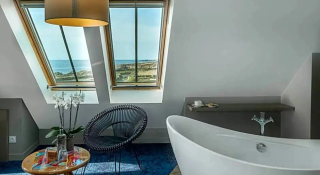 Номер Deluxe с видом на море Hostellerie de la Pointe Saint-Mathieu - SPA & Restaurant
