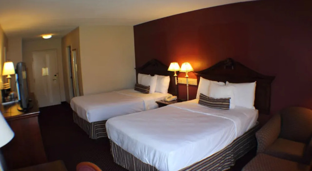 Четырёхместный номер Standard с красивым видом из окна The Garden Inn