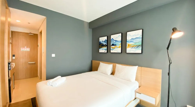 Simply Look And Warm Studio Room Tamansari Iswara Apartment