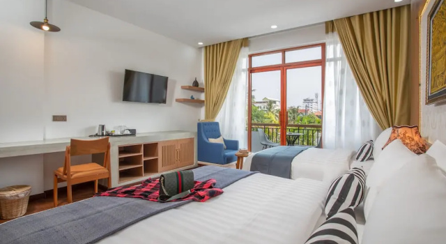 Семейный люкс Deluxe Cambana La Rivière Hotel