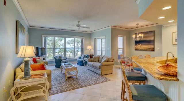 6301 Hampton Place 3 BR Lux Oceanfront, Забронировать Отель Отели Южной Каролины с бассейном, Бассейн