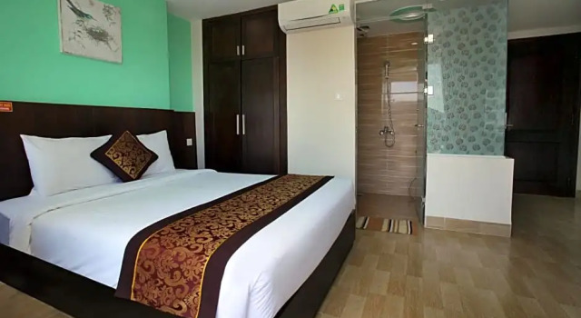 Двухместный номер Deluxe с балконом и с видом на море Melyna Hotel