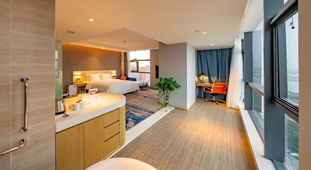 Двухместный номер Superior с видом на реку Holiday Inn Express Linyi Riverside by IHG