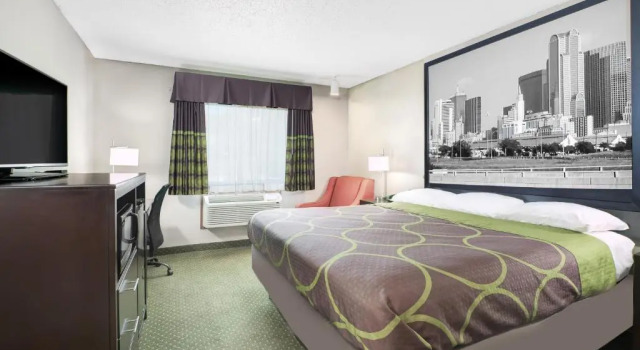 Номер Standard Super 8 by Wyndham Bedford DFW Airport West