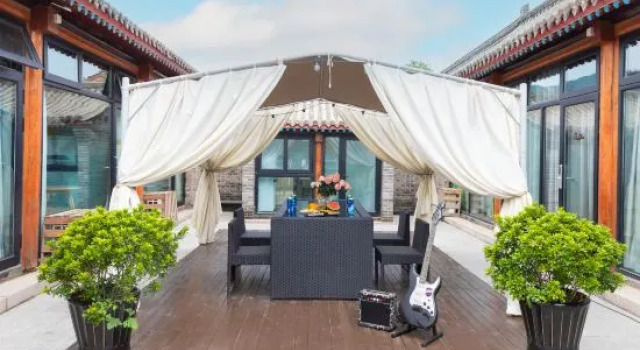 Beijing Yuetu Homestay (Badaling Great Wall), Book Hotel Hoteller i Beijing Province med parkering, Parkering