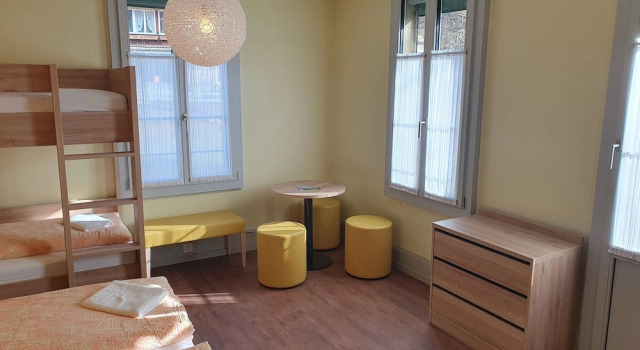 Четырёхместный семейный номер Budget Waldhotel - shared bathrooms