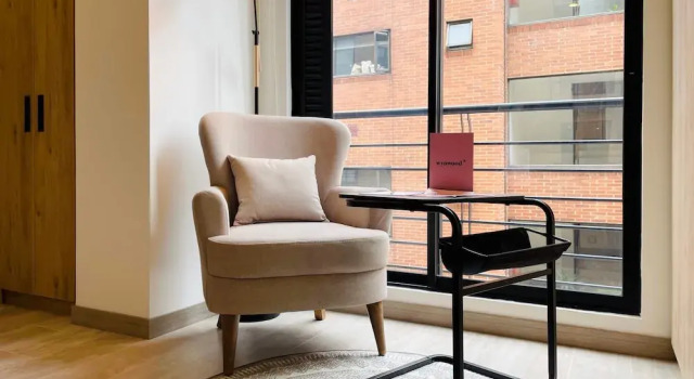 Апартаменты Lovely Loft With Modern Deco in Chapinero