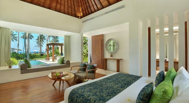 Вилла с бассейном Luxury Candi Beach Resort & Spa
