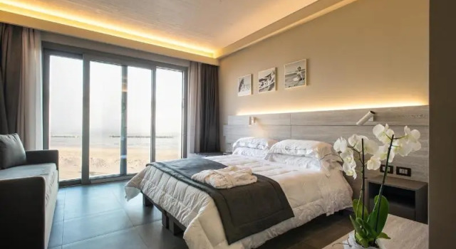 Standard- dobbelt værelse med havudsigt Hotel Nautilus
