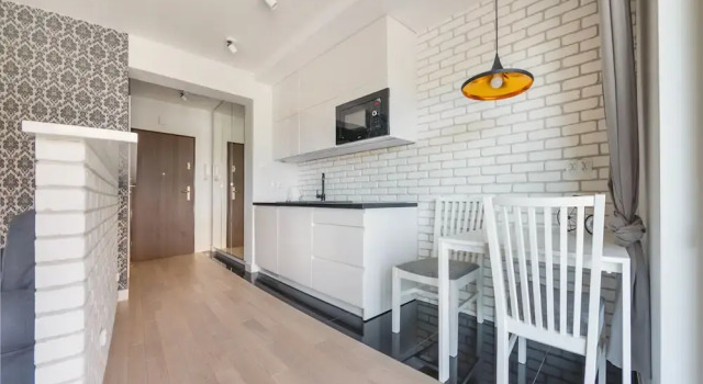 Студия с балконом Apartamenty Sun & Snow Osiedle Pogodne