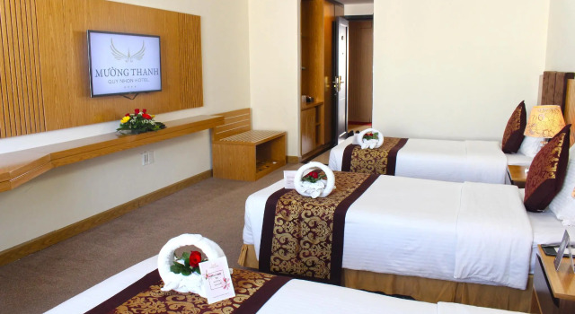 Трёхместный номер Deluxe Muong Thanh Quy Nhon Hotel