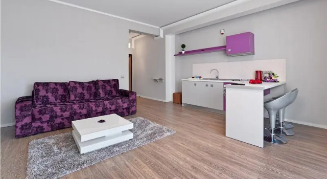 Апартаменты c 1 комнатой с балконом Tomis Garden Apartments Mamaia