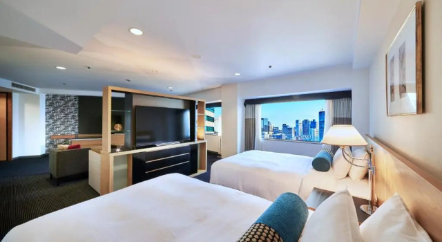 Двухместный номер Garden Tower Deluxe Отель New Otani Tokyo