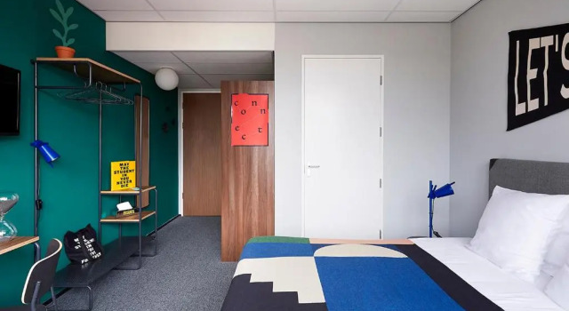Двухместная студия Deluxe The Social Hub Amsterdam West 4 star