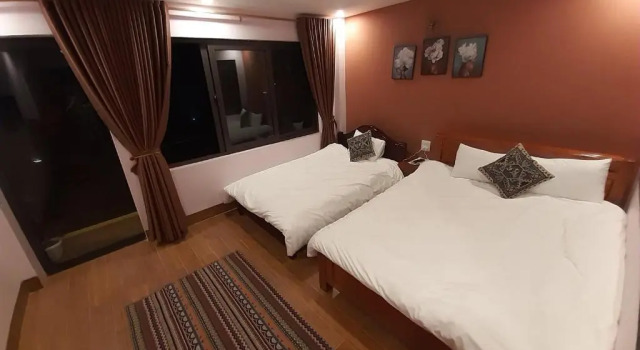 Четырёхместный номер Standard с видом на горы Homestay 715 View Sapa