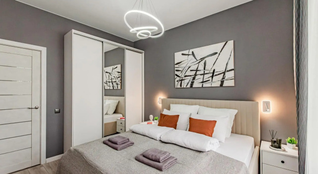 The apartment network.Russian Federation on Razvedchik Akhmerov Street 3A, Prenota Appartamento Hotel a Tatarstan con parcheggio, Parcheggio