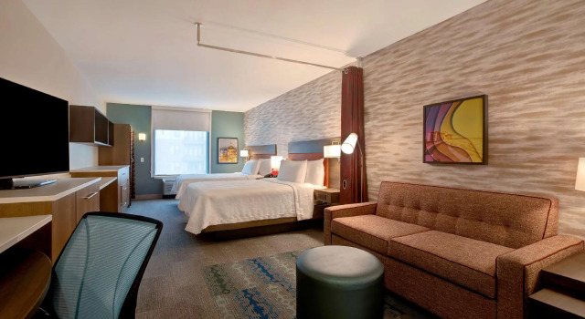 Четырёхместная студия Home2 Suites By Hilton Carmel Indianapolis