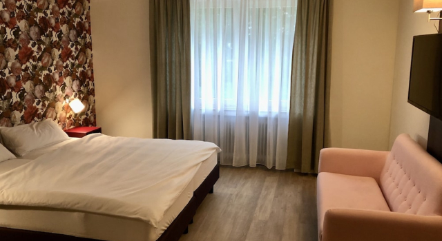Четырёхместный номер Classic с видом на реку Fährhaus Hotel am Rhein by Mayburgh