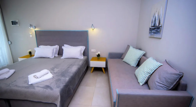 Четырёхместный семейный номер Standard Olea Garden Rooms
