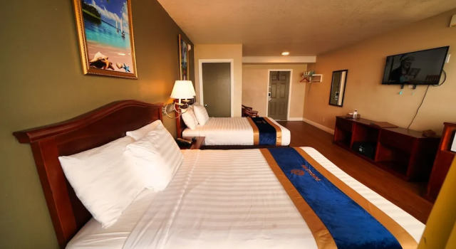 Четырёхместный номер Standard с красивым видом из окна Sandals Inn