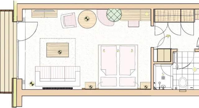 Номер Standard Hotel Bergblick 5 Sterne