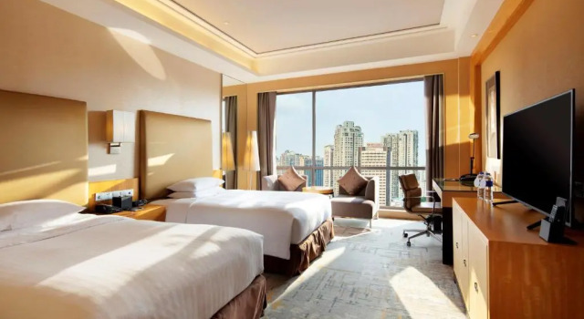 Deluxe dublă cameră cu vedere la oraș Crowne Plaza Paragon Xiamen