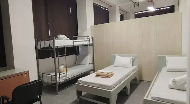 Кровать в общем номере Franca Arcade near Quezon City Circle
