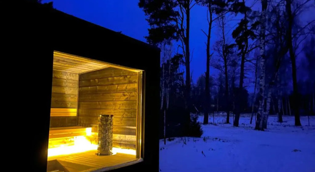 Коттедж c 1 комнатой Serenity House & Sauna on the Coast of Baltic Sea