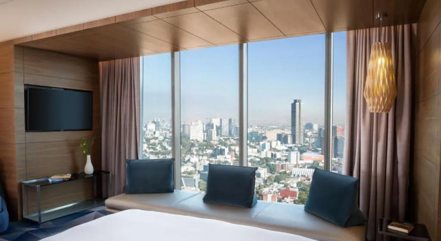 Двухместный полулюкс Skyline view Sofitel Mexico City Reforma