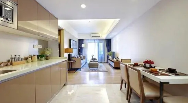 Люкс Superior с 2 комнатами Youhe Service Apartment (Foshan Nanhai Avenue Beiguicheng Metro Station)