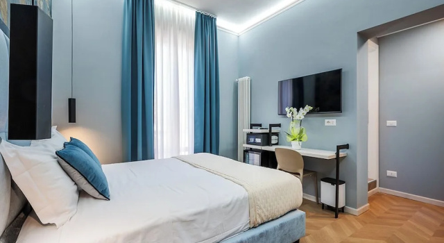 Comfort huone Colonna Inn