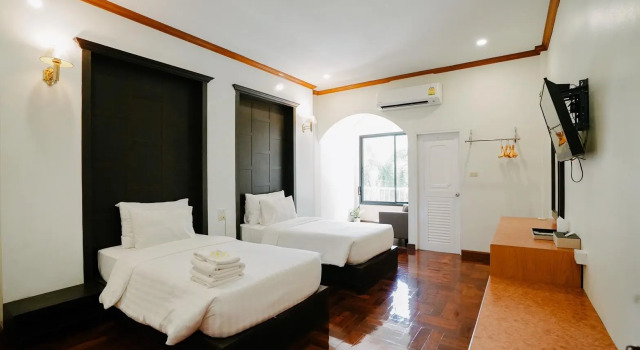Двухместный номер Deluxe с балконом Siam River Resort