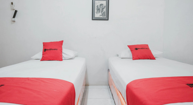 Двухместный номер Standard RedDoorz at K Home Syariah near Mall Kartini Lampung