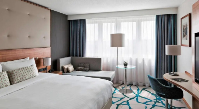 Двухместный номер Deluxe Vienna Marriott Hotel