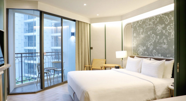 Двухместный номер Superior с балконом The Quarter Chaophraya by UHG - Riverfront Hotel, Walk to ICONSIAM
