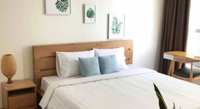 Апартаменты Comfort с 2 комнатами с видом на город Vinhomes Binh Thanh Official Luxury Apartment