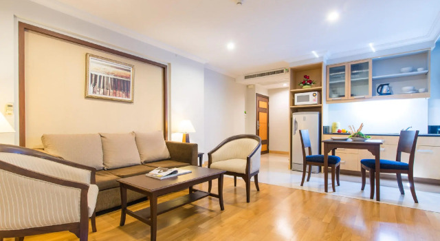 Люкс c 1 комнатой The Key Bangkok Hotel