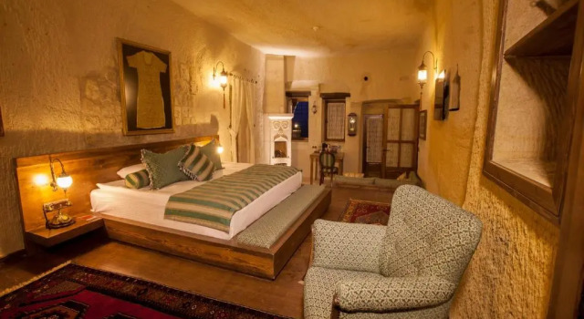 Трёхместный люкс Royal Cave Kayakapi Premium Caves Cappadocia