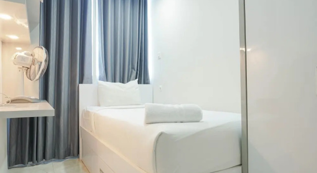 Fully Furnished with Comfortable Design 2BR Harco Mangga Besar Apartment, Book Apartment Hotels in Jakarta Province with Parking, Parking