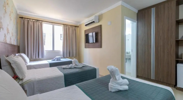 Трёхместный номер Deluxe Cataratas Park Hotel e Eventos