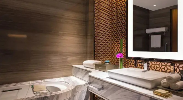 Двухместный номер High Floor Deluxe Hilton Chengdu Chenghua
