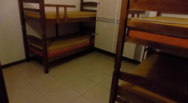 Кровать в общем номере (мужской номер) Albergue Rio Vermelho