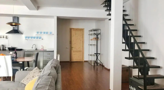GVC 4-room 421 New Gudauri, Rezerwuj Hotel Hotele w Mtkheta-Mtianeti z basenem, Basen