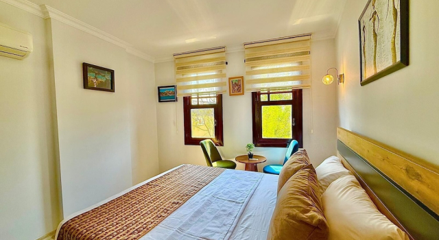 Двухместный номер Standard с частичным видом на море Antalya Marina Hostel